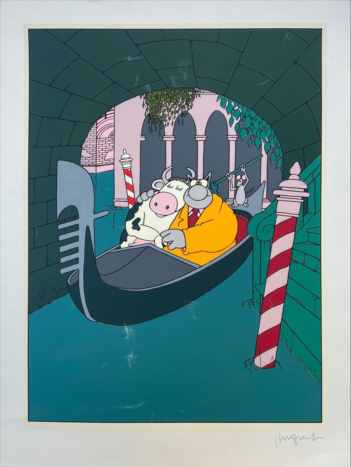 Philippe Geluck   Venise photo for sale