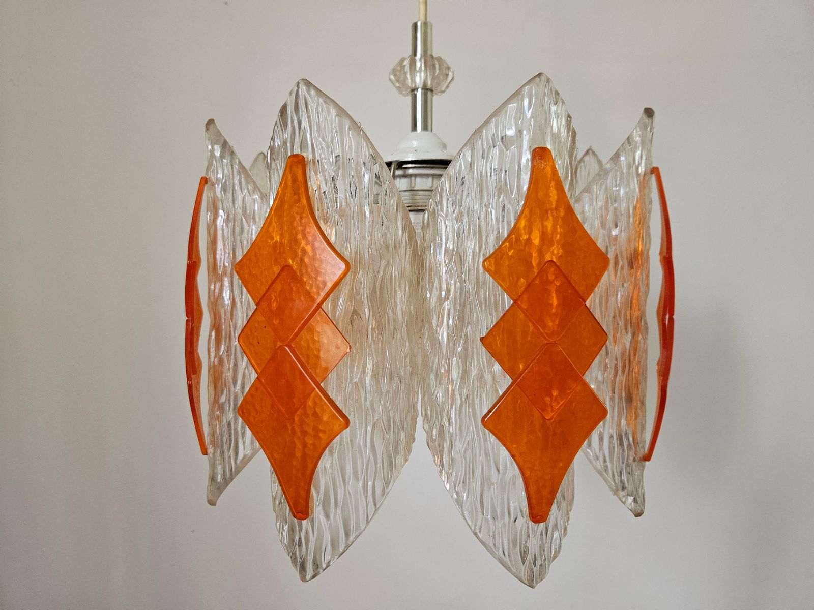 Rare Midcentury Pendant, Germany, 1970s photo Lighting