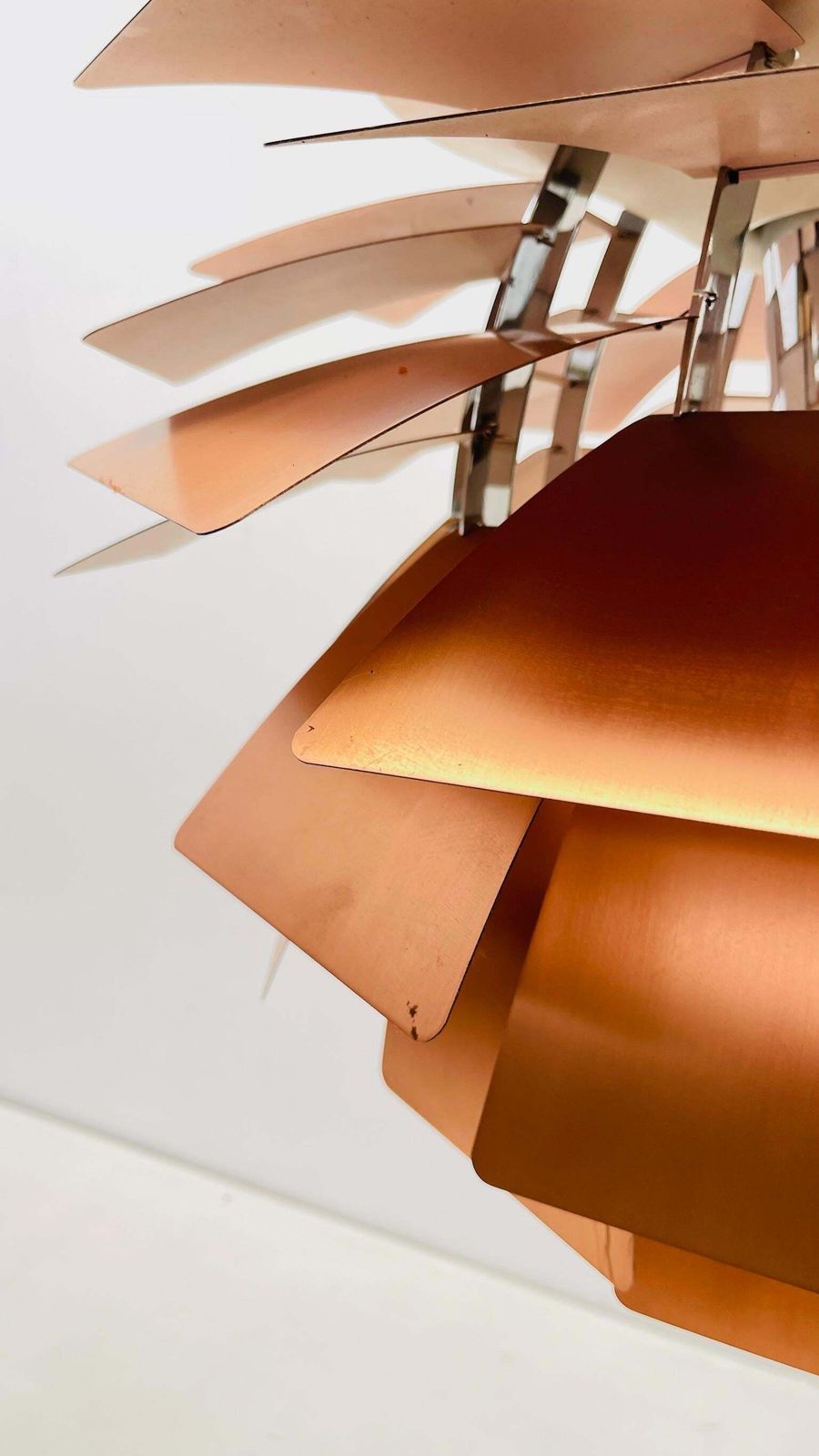 Small Copper Artichoke By Poul Henningsen For Louis Poulsen photo buy