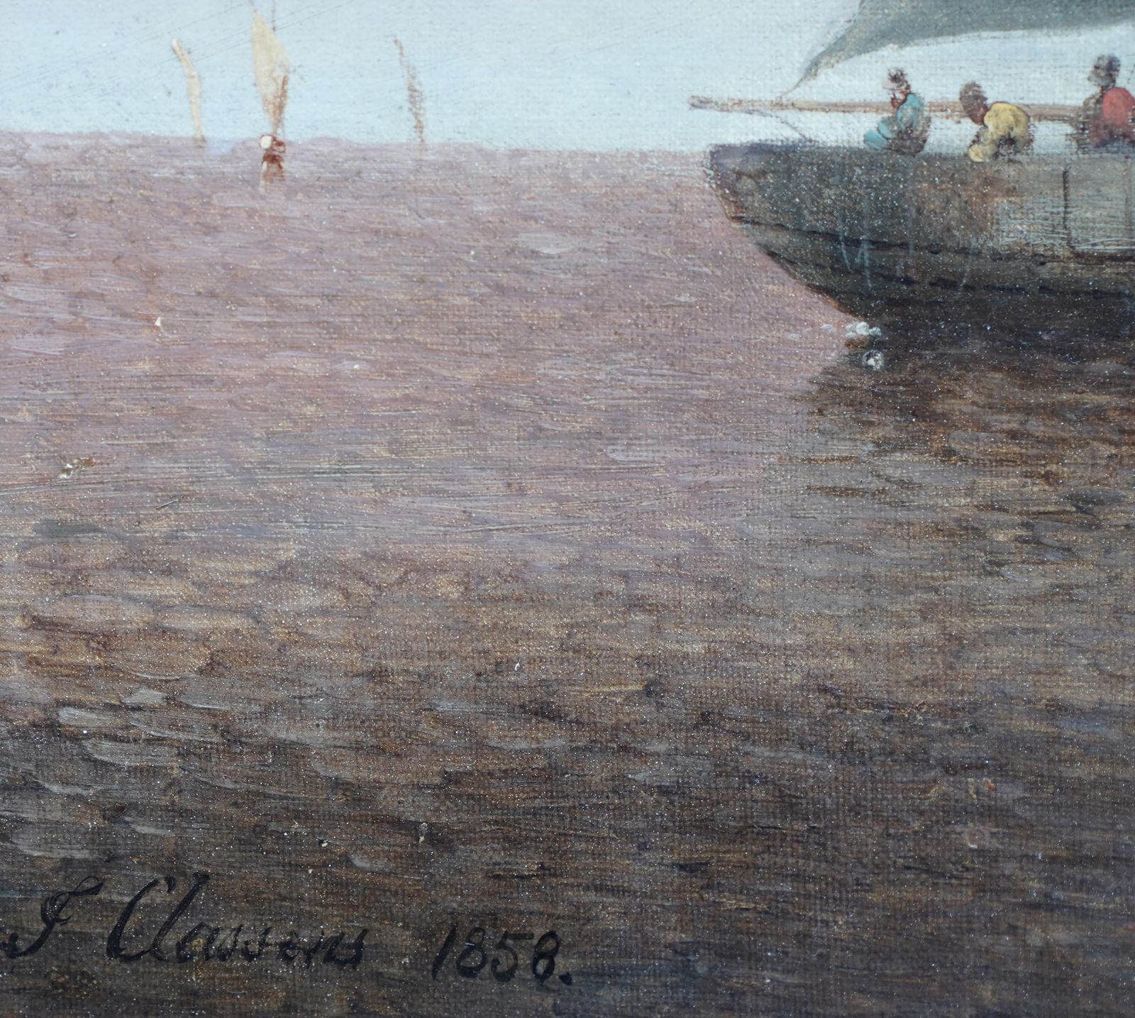 photo for sale Marine Seascape   Dutch Old Master Nautical Art Oil Painting Sailing Boats