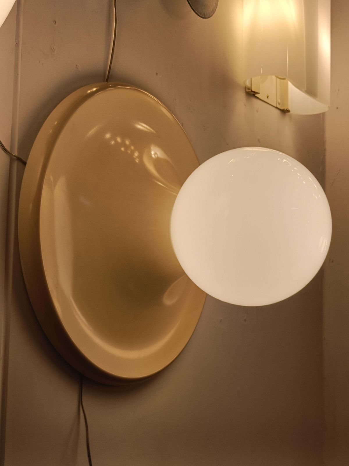 Achille & Pier Giacomo Castiglioni For Flos Wall Lamp "Light Ball," Ital photo buy