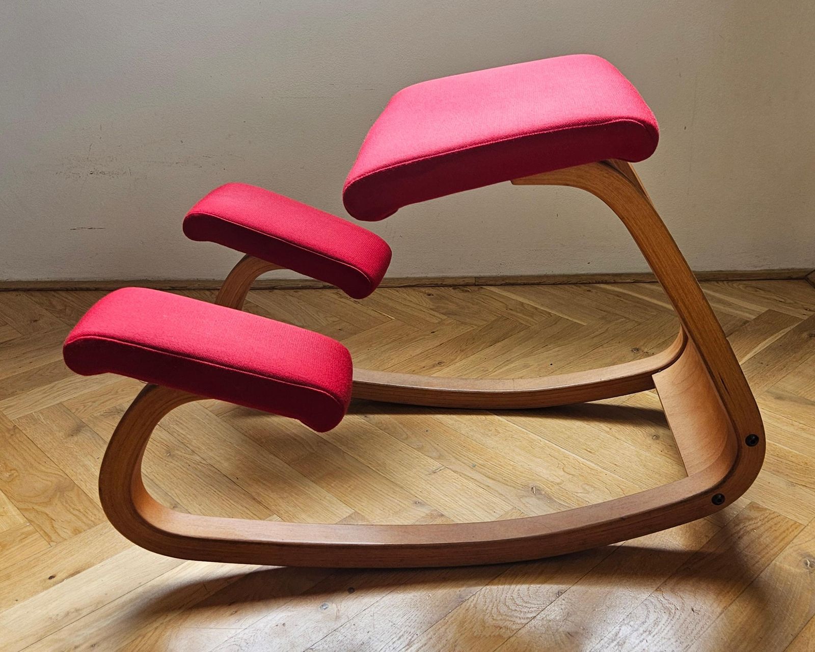 Zeldzame mid-century Balance Variable knielstoel, Peter Opsvik, Noorwegen, Stokke, jaren 1980 photo Meubels