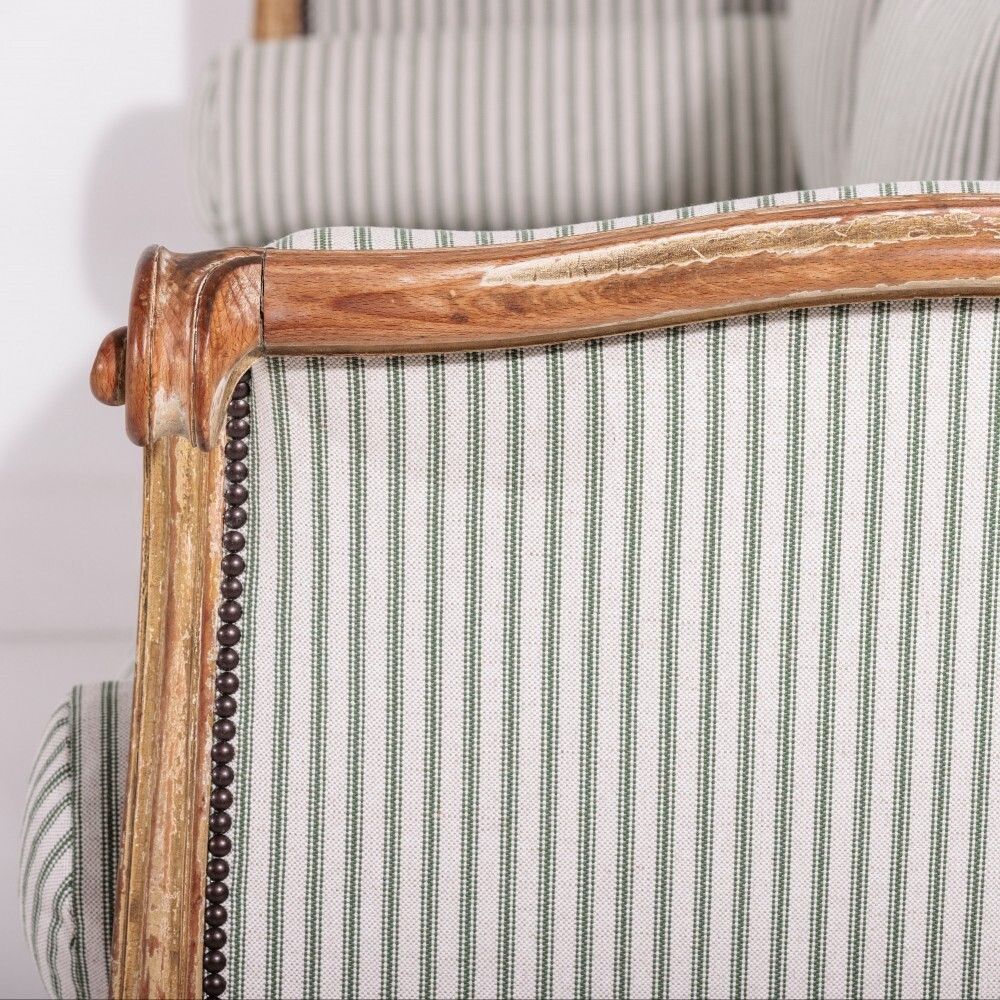 Late 19th Century French Sofa, 1800s photo vintage