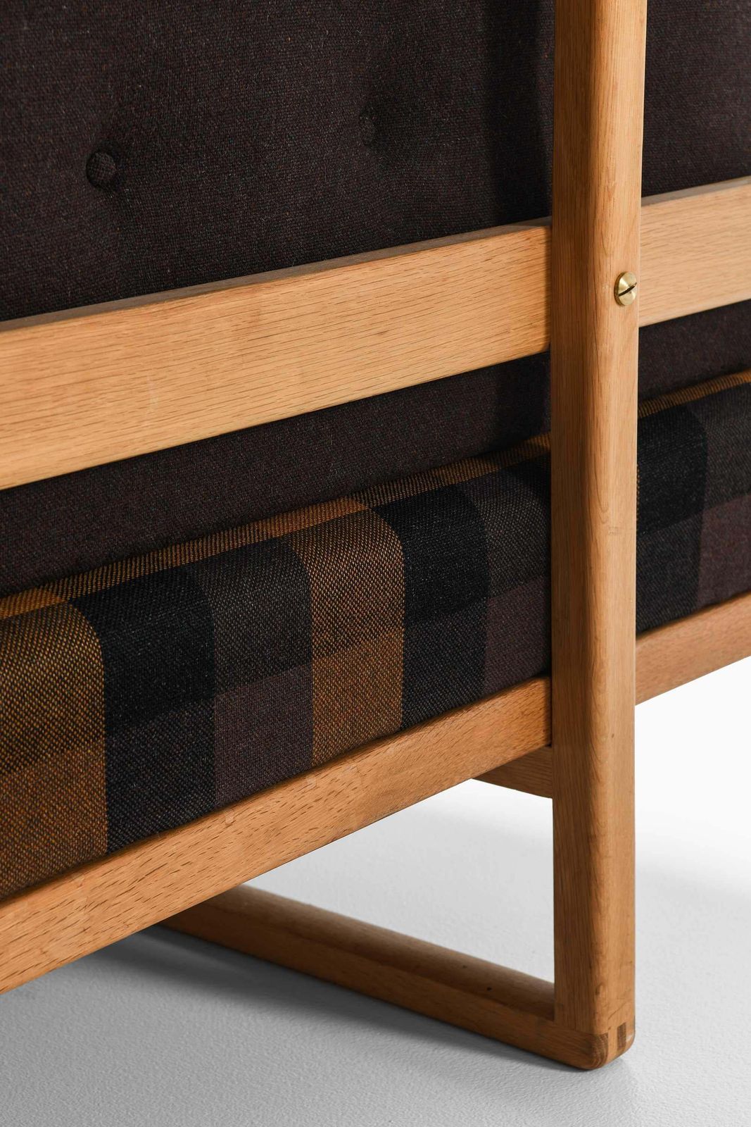 photo furniture Oak Sofa / Daybed, Model 4311/4312, By Børge Mogensen, 1950s