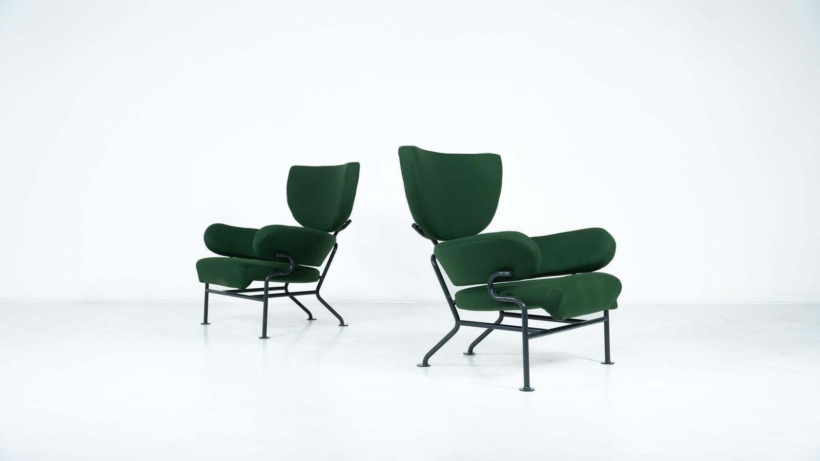 Pair Of Armchairs " Tre Pezzi" Mod. Pl19 By Franco Albini And Franca Helg, 1950s photo furniture