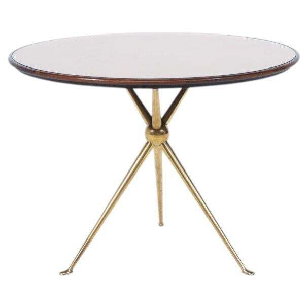 Tripod Side Table By Osvaldo Borsani For Arredamenti Borsani, Italy, 1950s