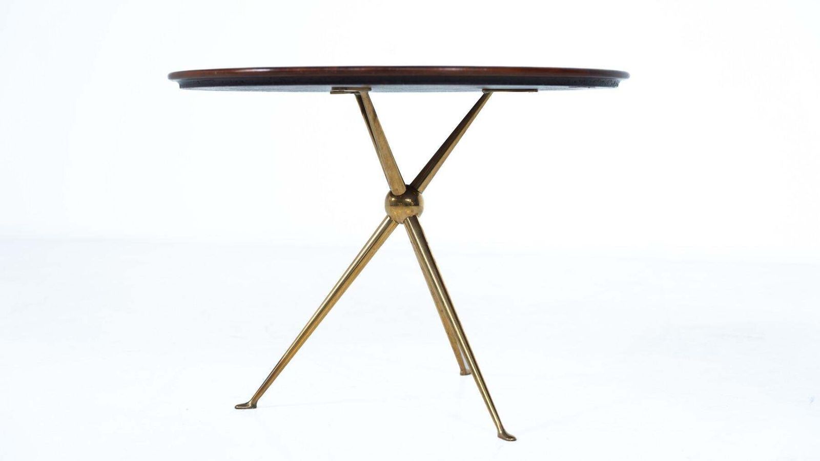 6026.0 Tripod Side Table By Osvaldo Borsani For Arredamenti Borsani, Italy, 1950s photo