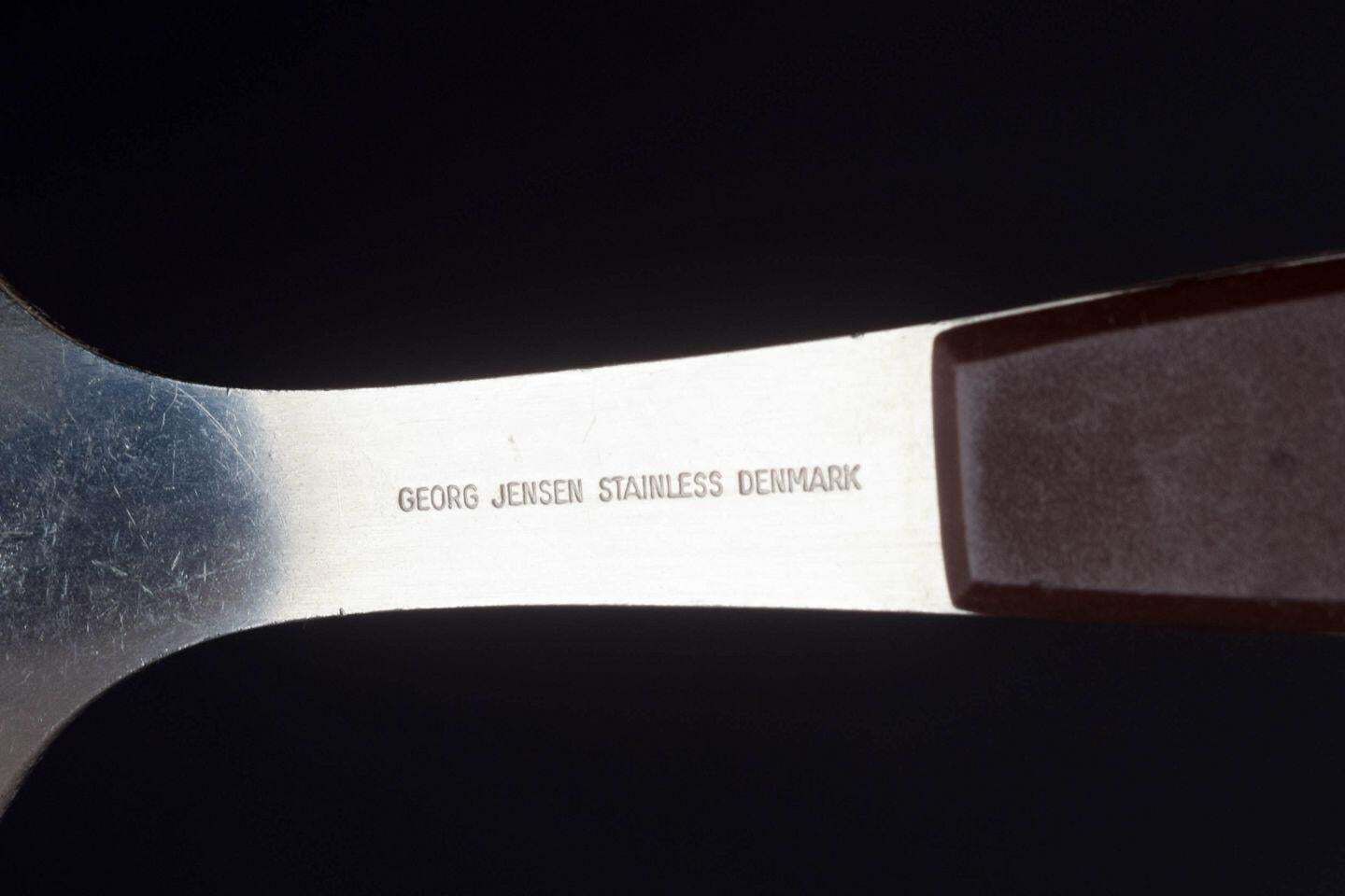 Henning Koppel For Georg Jensen. Two Cold Meat/Serving Forks And Bouillon Spoon photo Home Decor