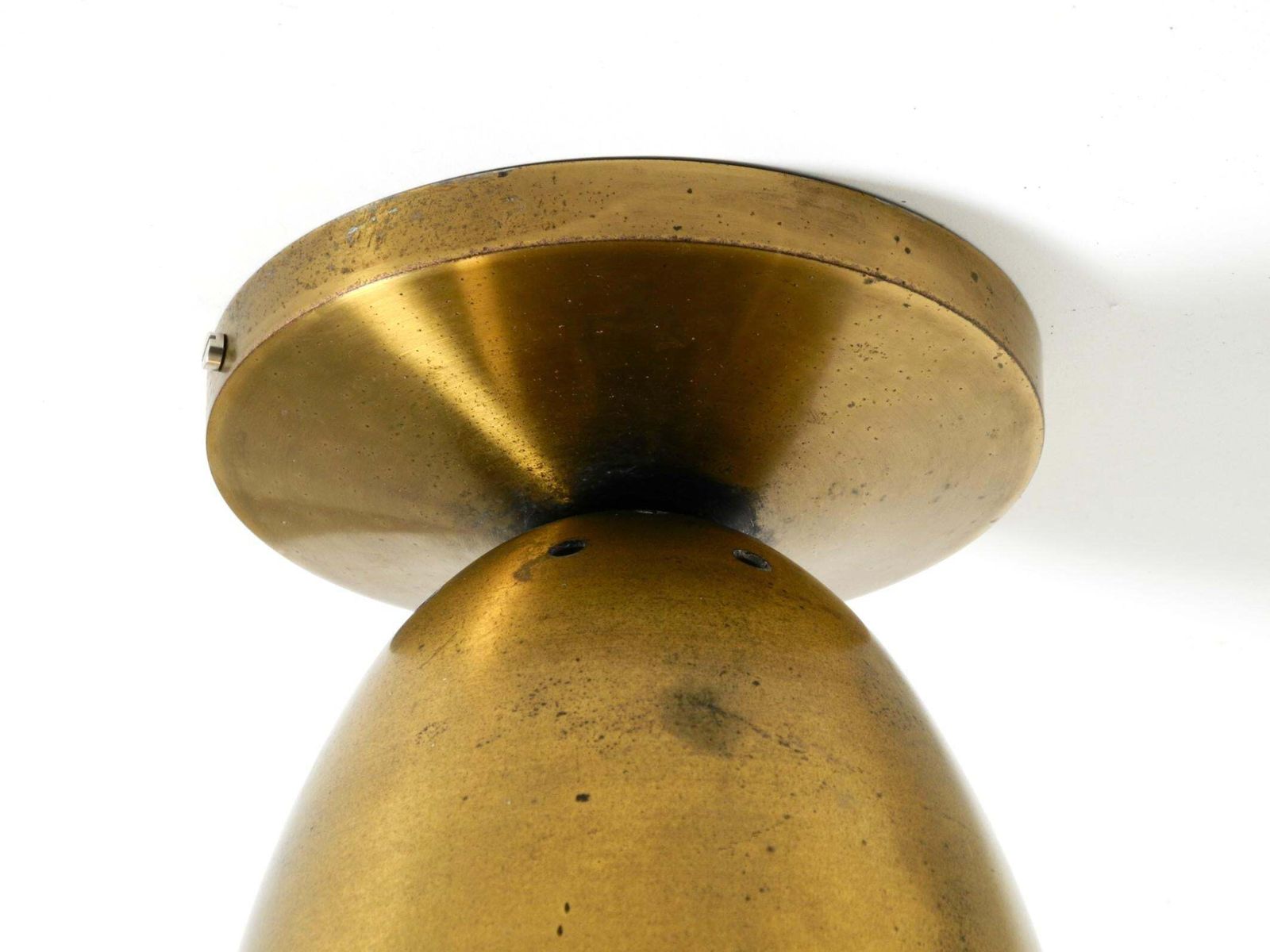 photo for sale Grote Mid-Century Modern messing plafondlamp
