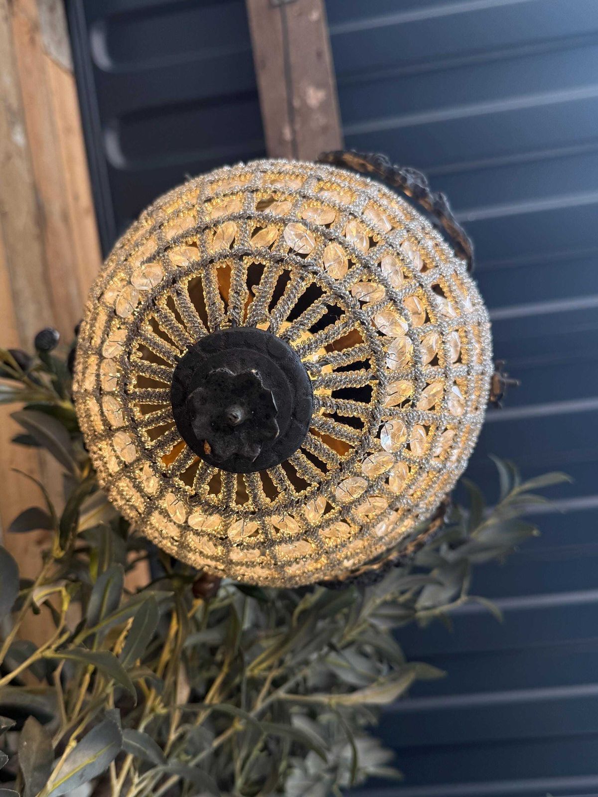 Small Acorn Chandelier, 1990s photo Lighting