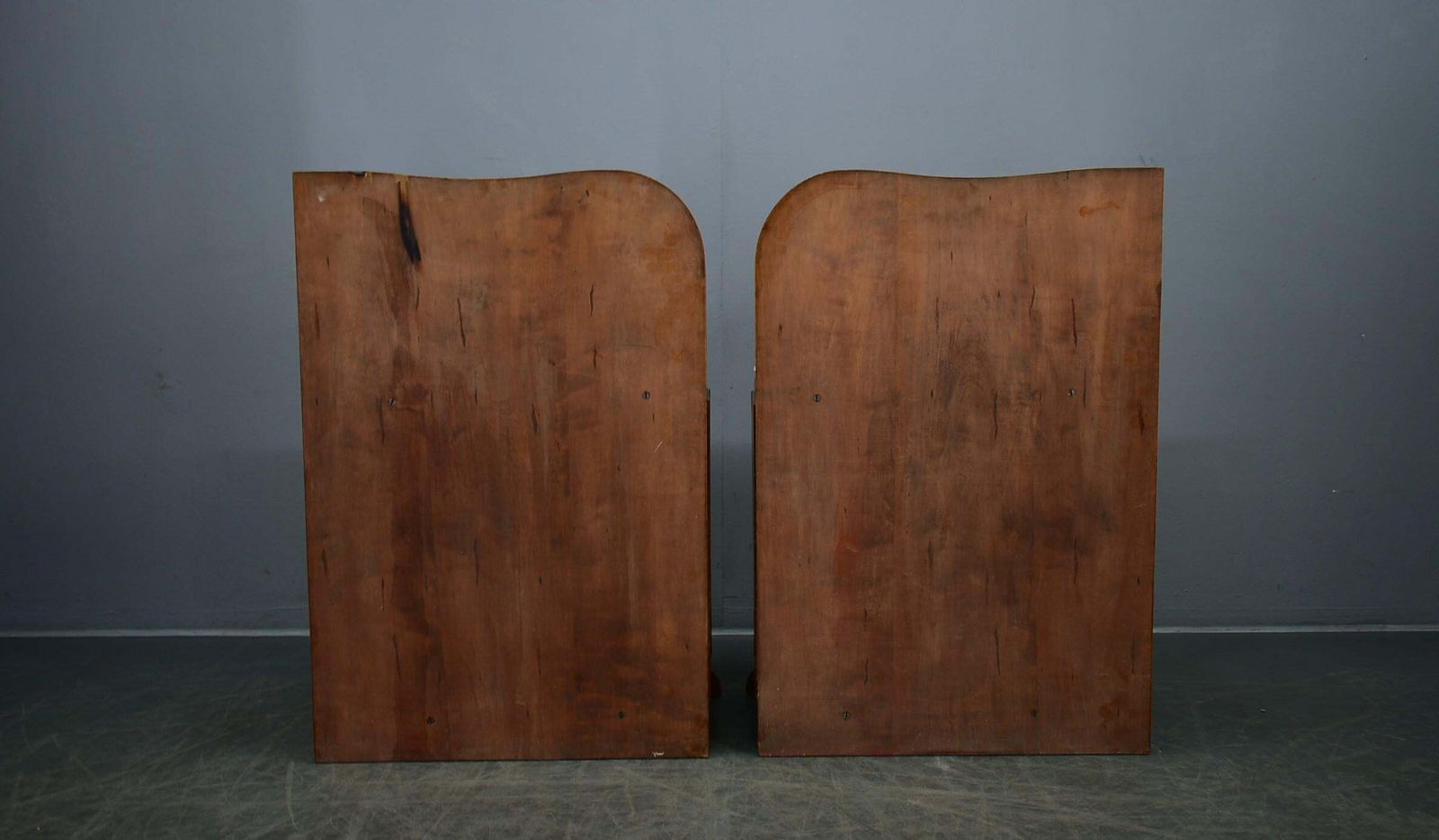 1003.0 1938s Pair Of Art Deco Bedside Tables, Czechoslovakia photo