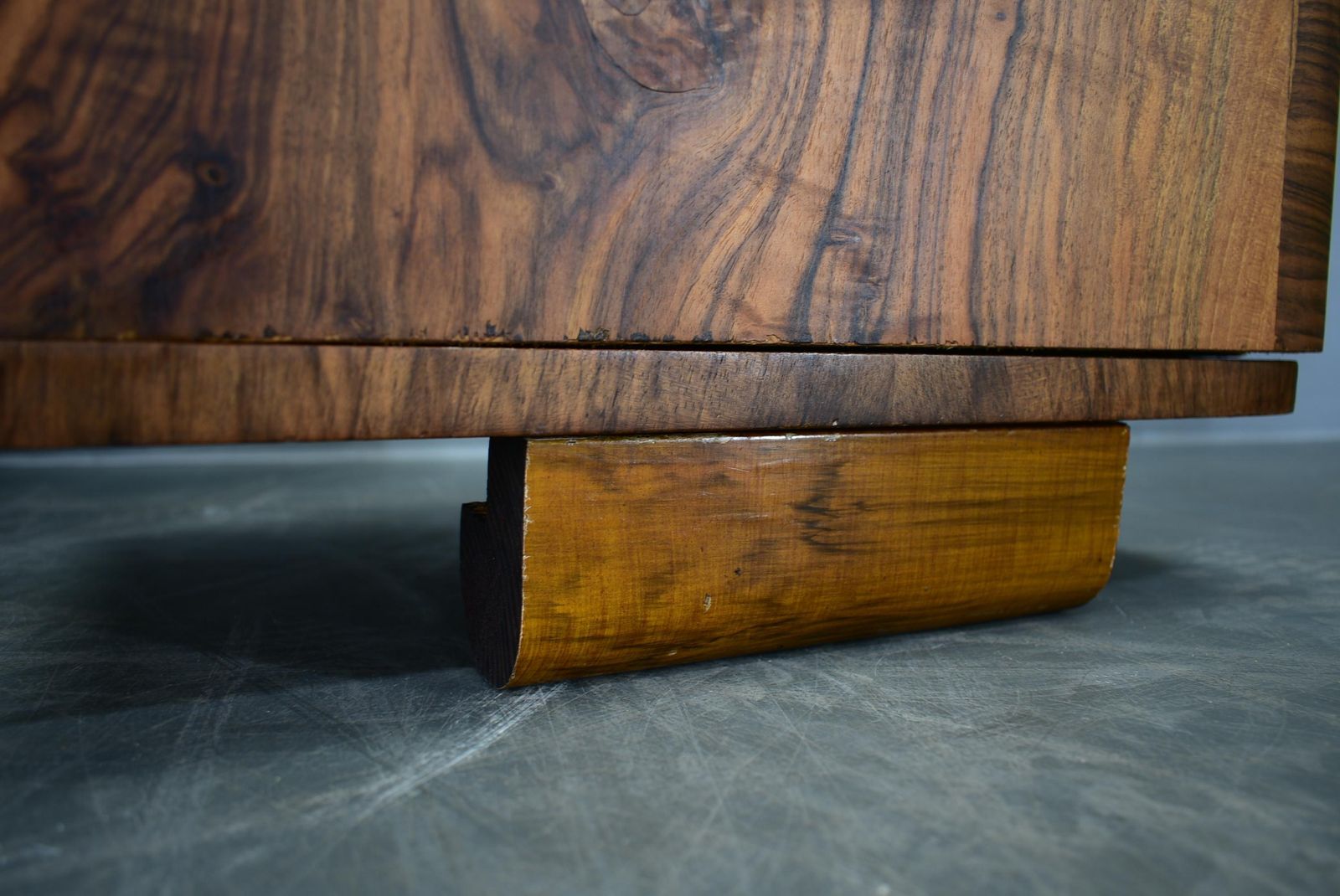 Paire de tables de chevet Art déco, Tchécoslovaquie, 1932 photo vintage