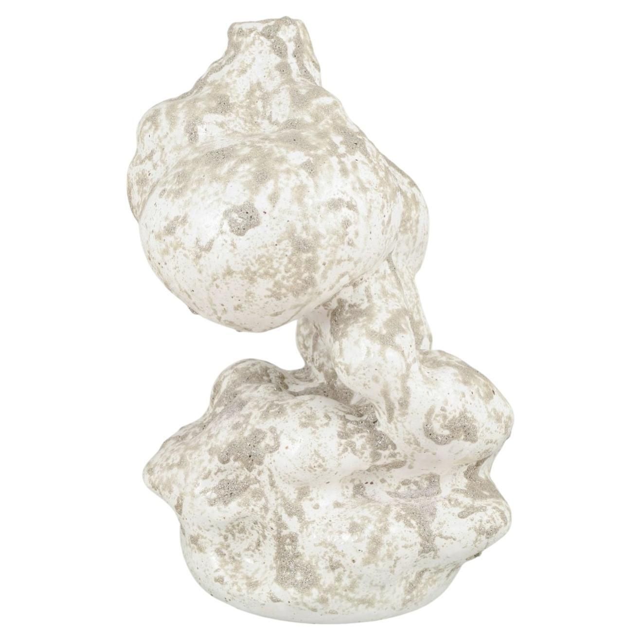 Christina Muff, artiste danoise. Vase en grès de forme organique. 2025