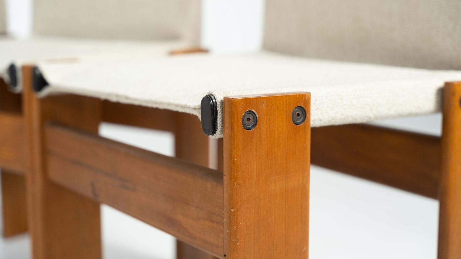 Set Of 12 Monk Dining Chairs By Afra & Tobia Scarpa For Molteni, 1970s photo 19016.0