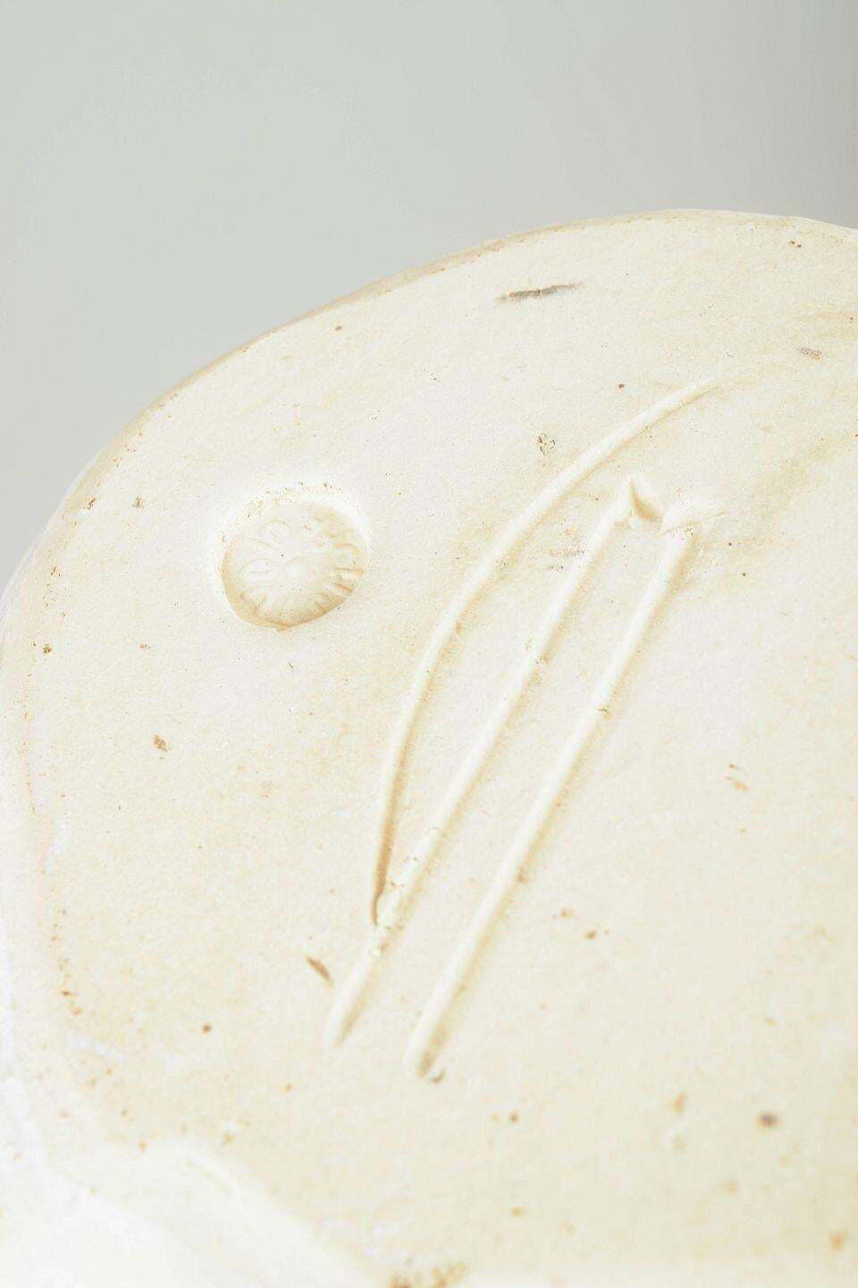 Christina Muff, hedendaags Deens kunstenaar. Organisch gevormde stoneware vaas. photo 965.0