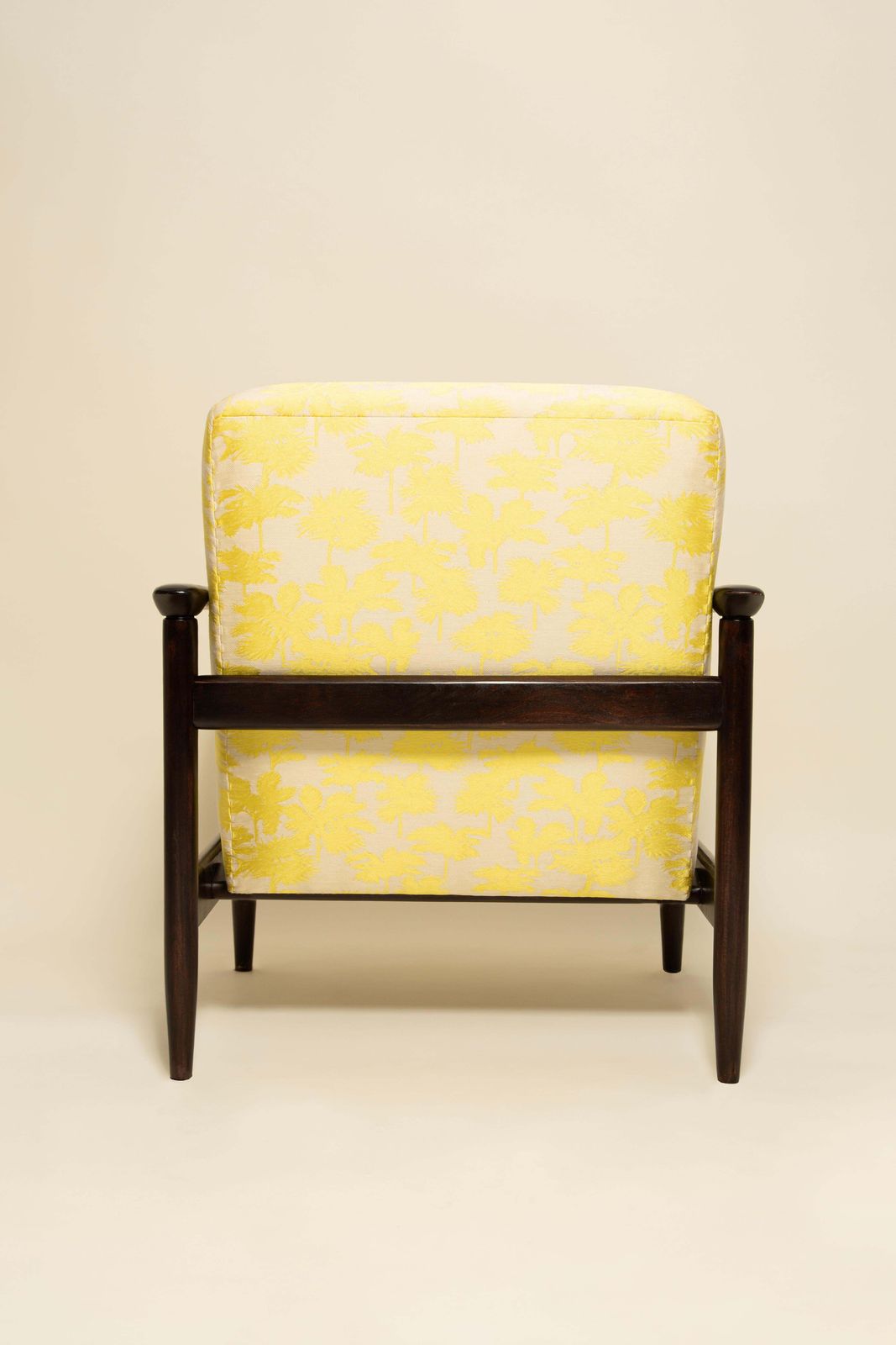 Twee mid-century GFM 142 fauteuils, Be Bop A Lula jacquard, E. Homa, Europa, 1960 photo buy