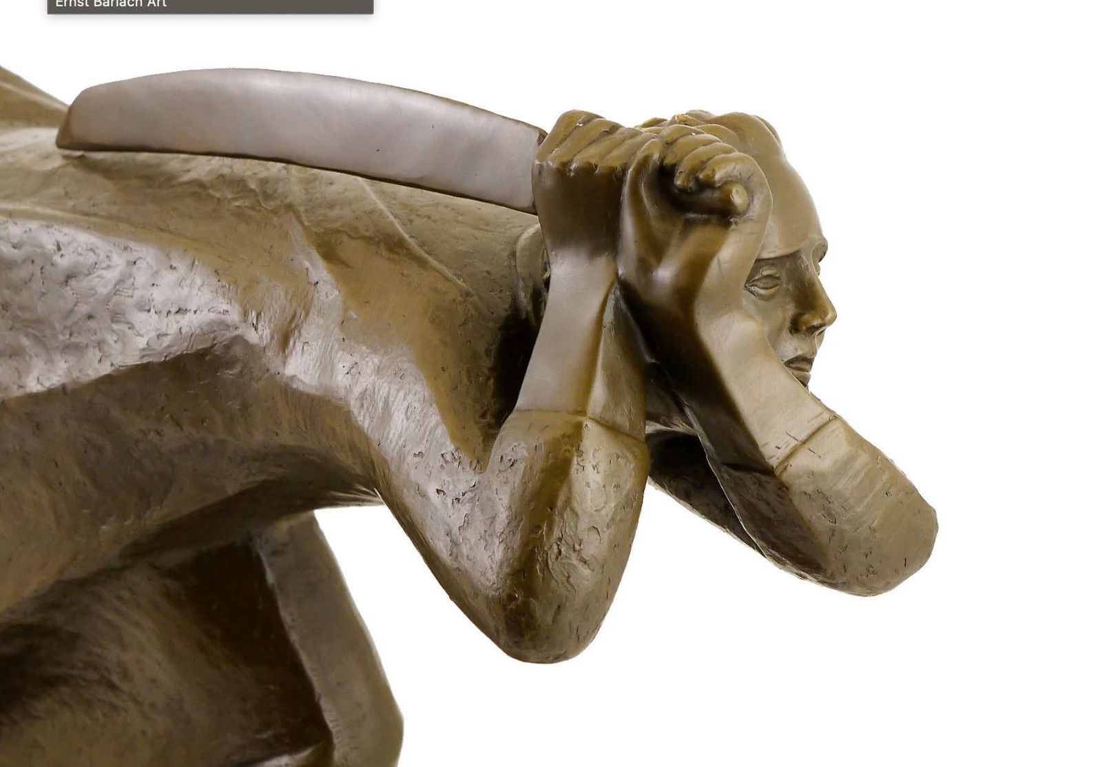 The Avenger Figurative Sculpture In Bronze, 20th Century, Art Deco Style photo buy