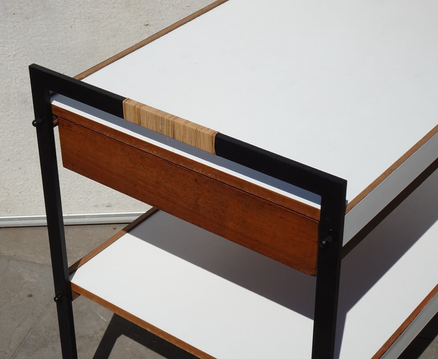 Minimalist Austrian Bar Cart Attributed To Carl Auböck, 1960 photo buy