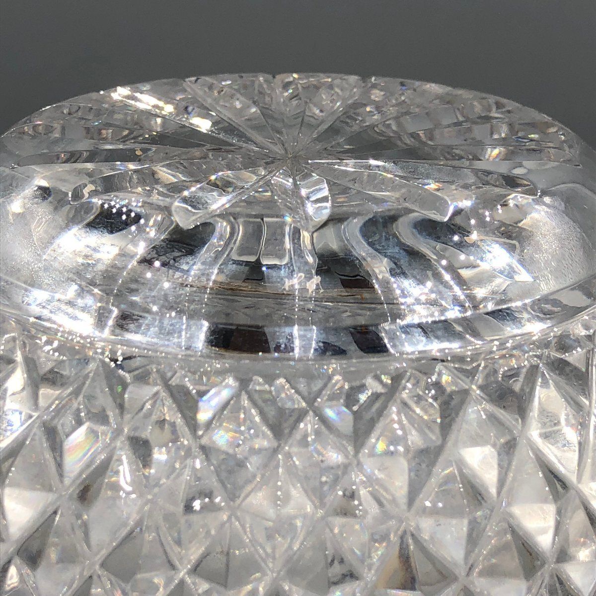562.0 Ornamental Vase In High Lead Crystal With Gilt Etching From Glashütte Klokotschnik, Germany, 1960s photo