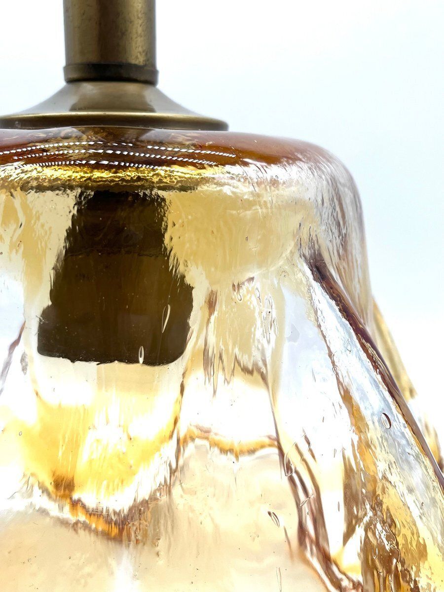 Large Murano Glass Fazzoletto Pendant Lamp, 1970s photo vinterior