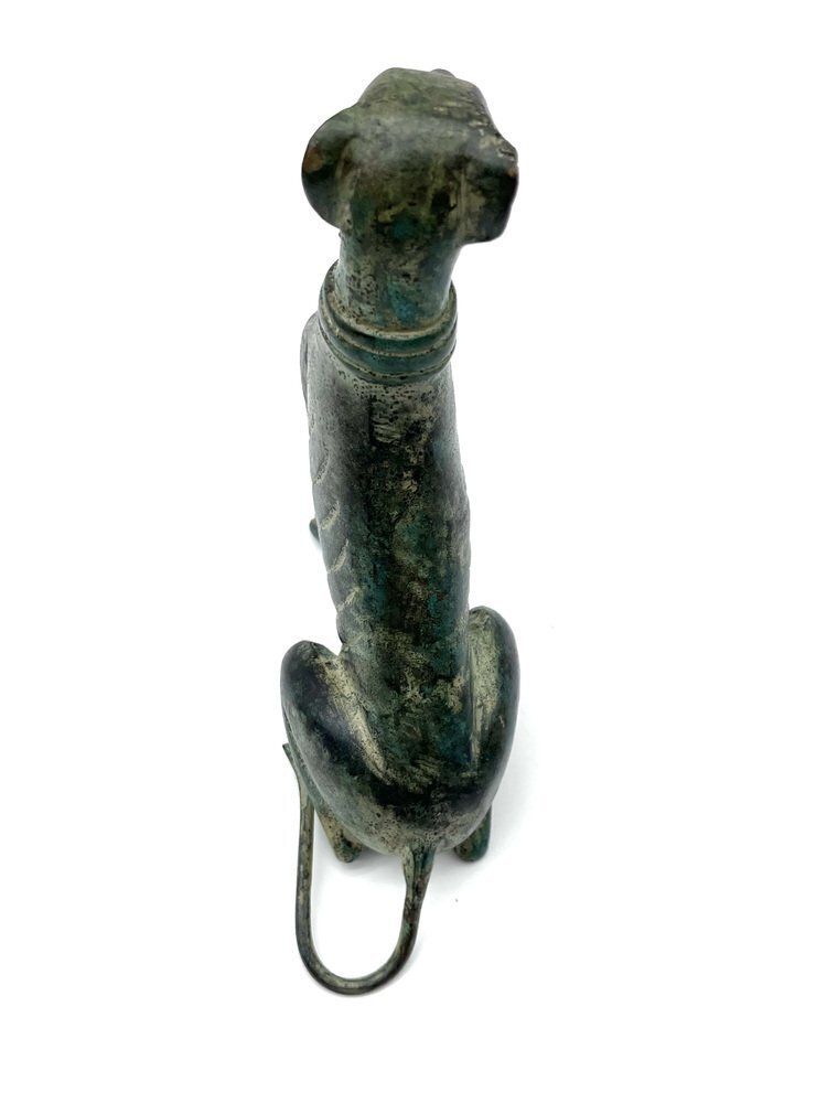 Art Art Deco Bronze Greyhound Sculptures By Jules Edmond Masson, France, 1930 photo
