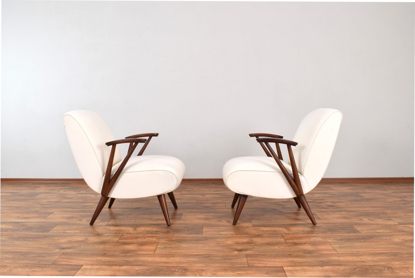 Mid Century Modular Polish Armchairs, 1960s, Set Of 2 photo furniture