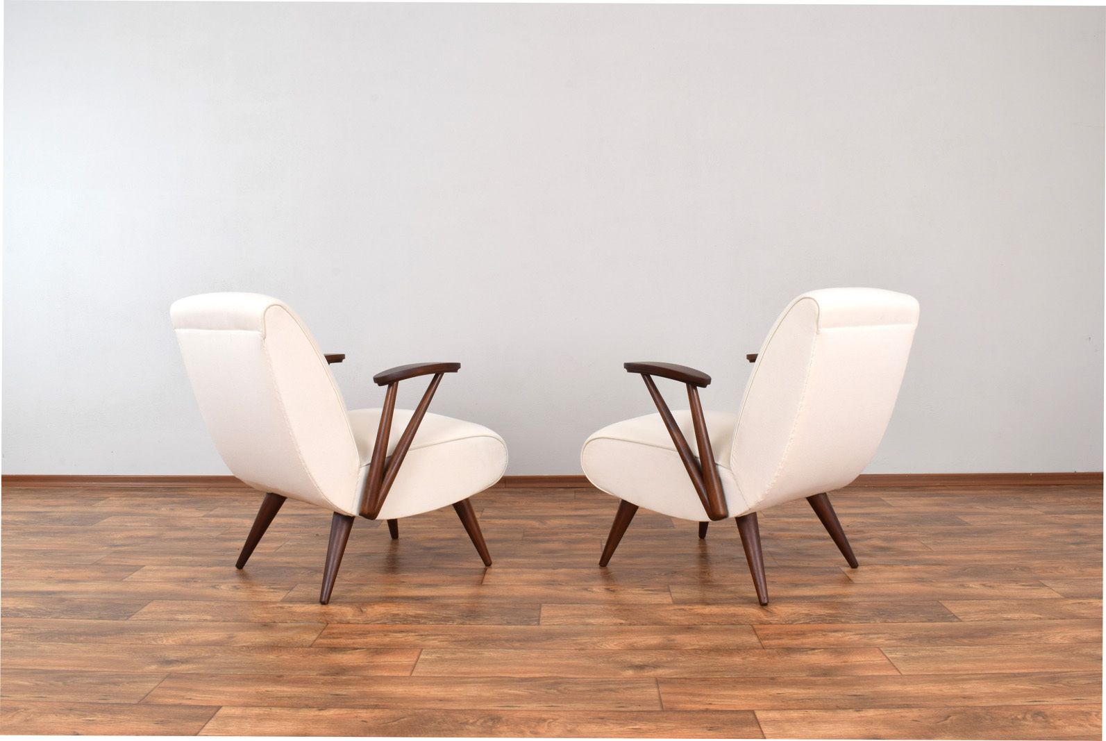 Mid Century Modular Polish Armchairs, 1960s, Set Of 2 photo Furniture