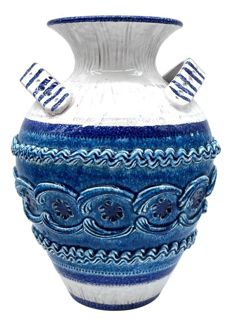 Vintage Amphoren Vase From Bitossi, 1960s
