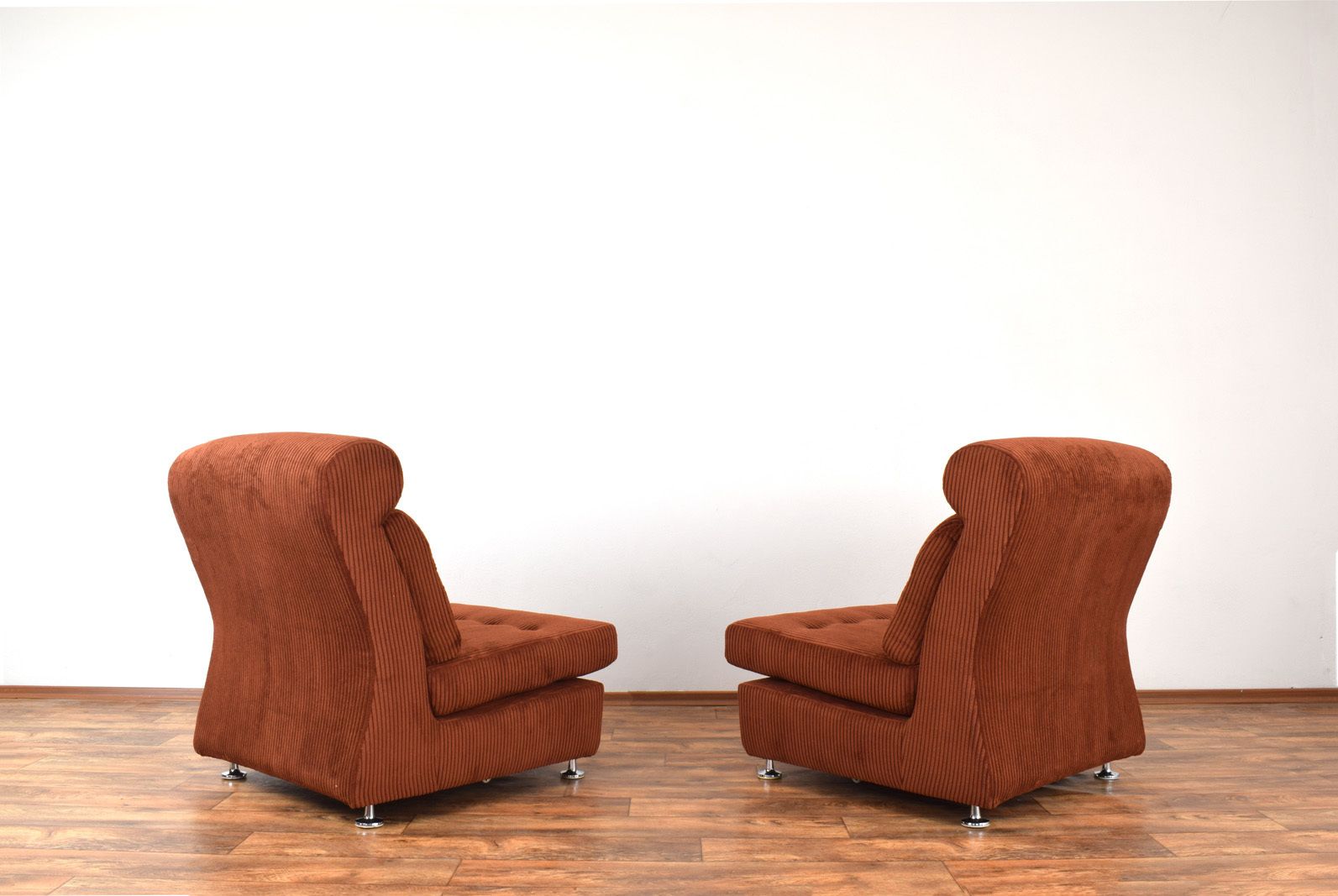 Mid Century Italian Lounge Chairs, 1970s, Set Of 2 photo 1620.0