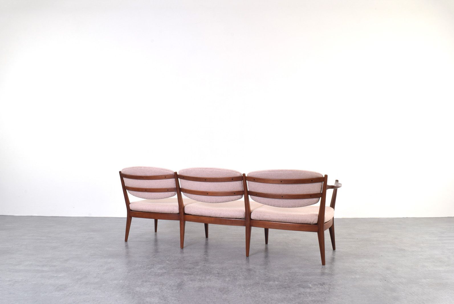 Norwegian Teak Sofa By Fredrik A. Kayser & Adolf Relling For Arnestad Bruk, 1950s photo buy