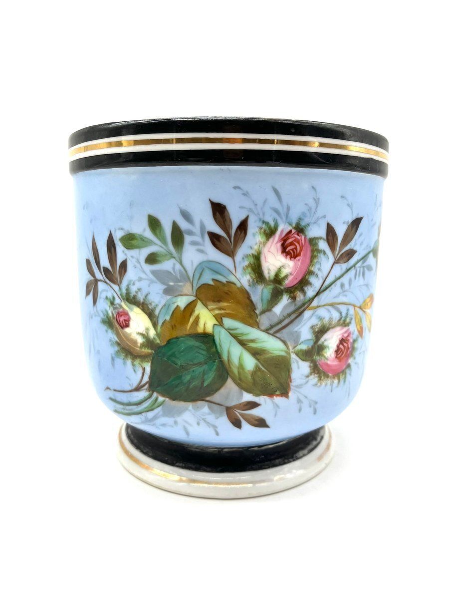 Antique Porcelain Cachepot, France, 1900