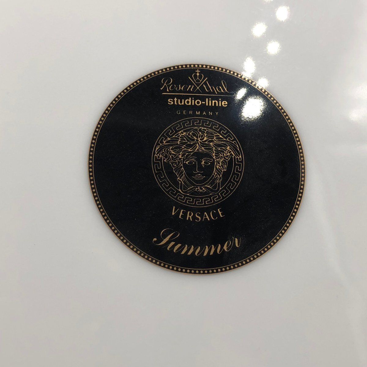 photo buy Four Seasons Decorative Plates By Versace For Rosenthal, 1990s, Set Of 4