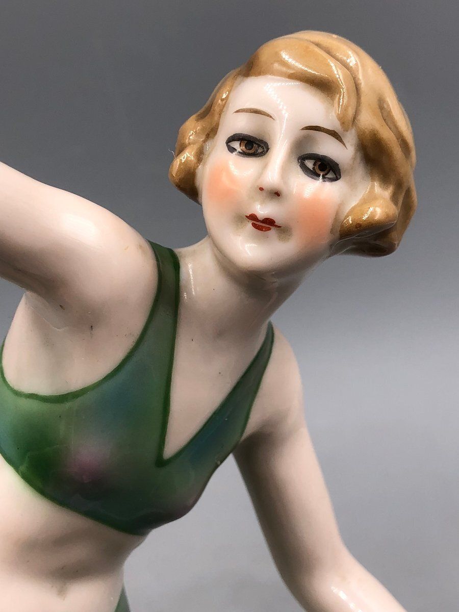 Art Deco Porcelain Dancer From Fasold & S Tauch photo buy