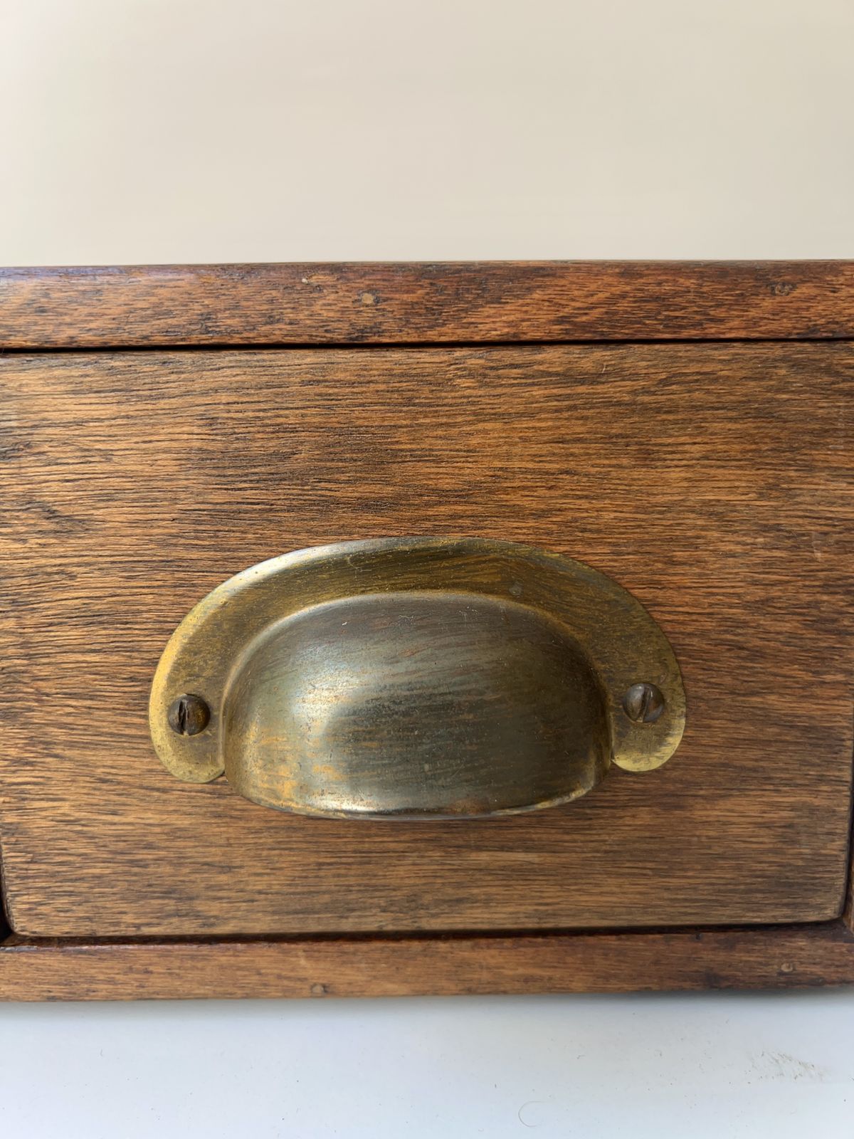 Mid Century Solid Wood Filing Drawers photo vinterior