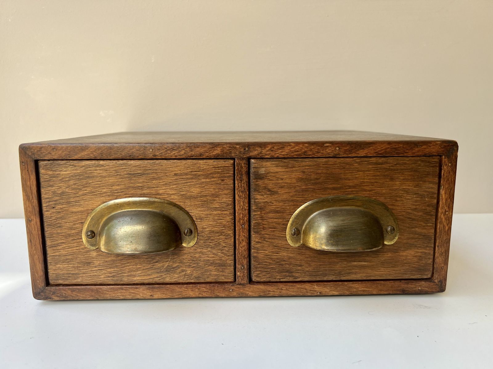 Furniture Mid Century Solid Wood Filing Drawers photo