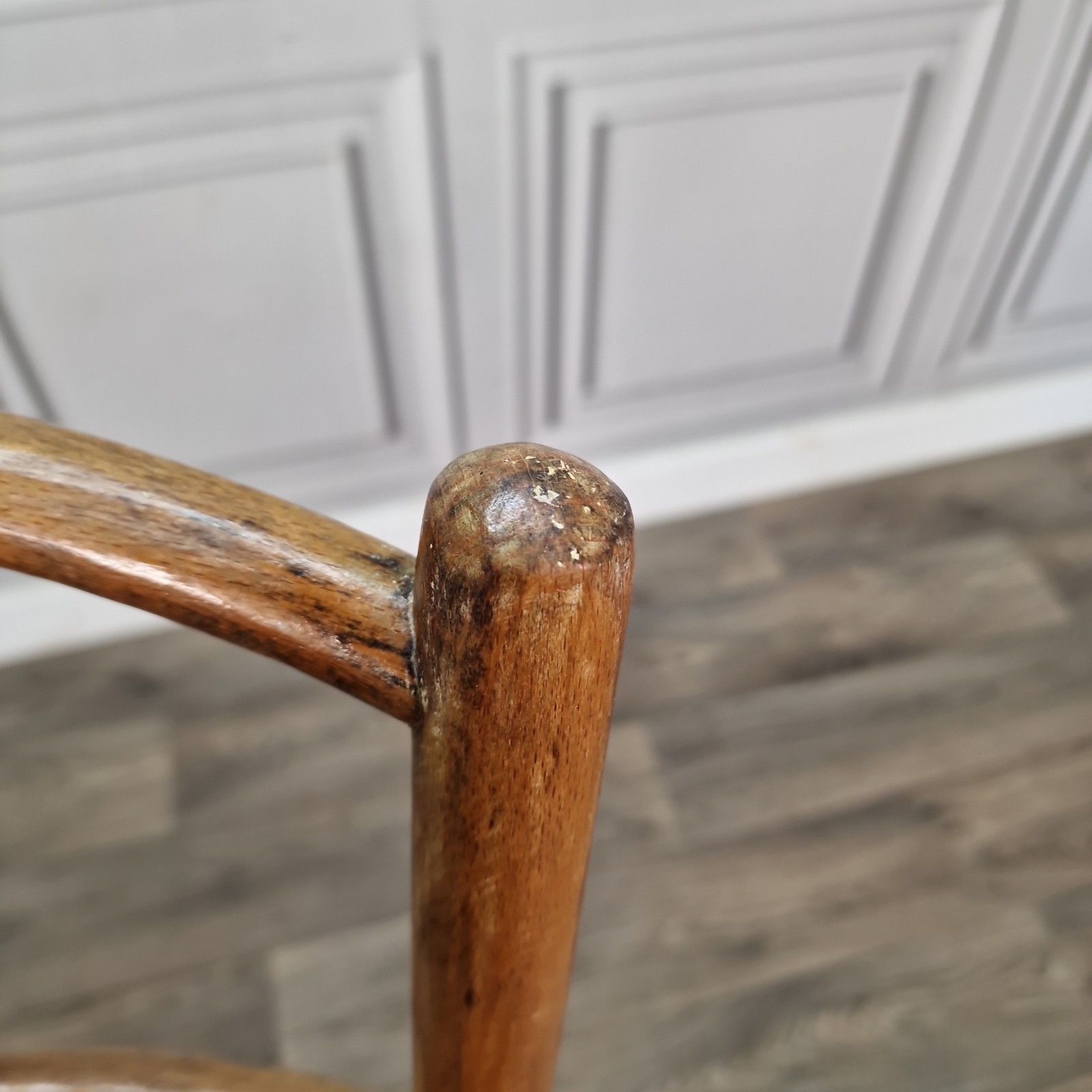Vintage Mundus Bentwood Chair Pressed Seat Cafe Bistro Style Retro Mid Century photo buy