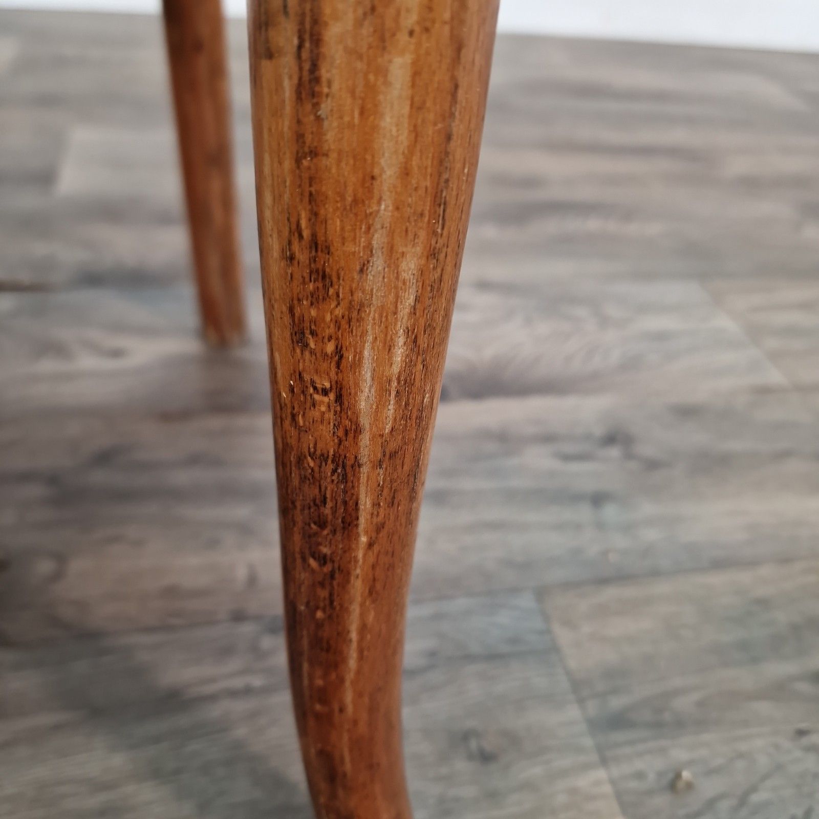 90.0 Vintage Mundus Bentwood Chair Pressed Seat Cafe Bistro Style Retro Mid Century photo
