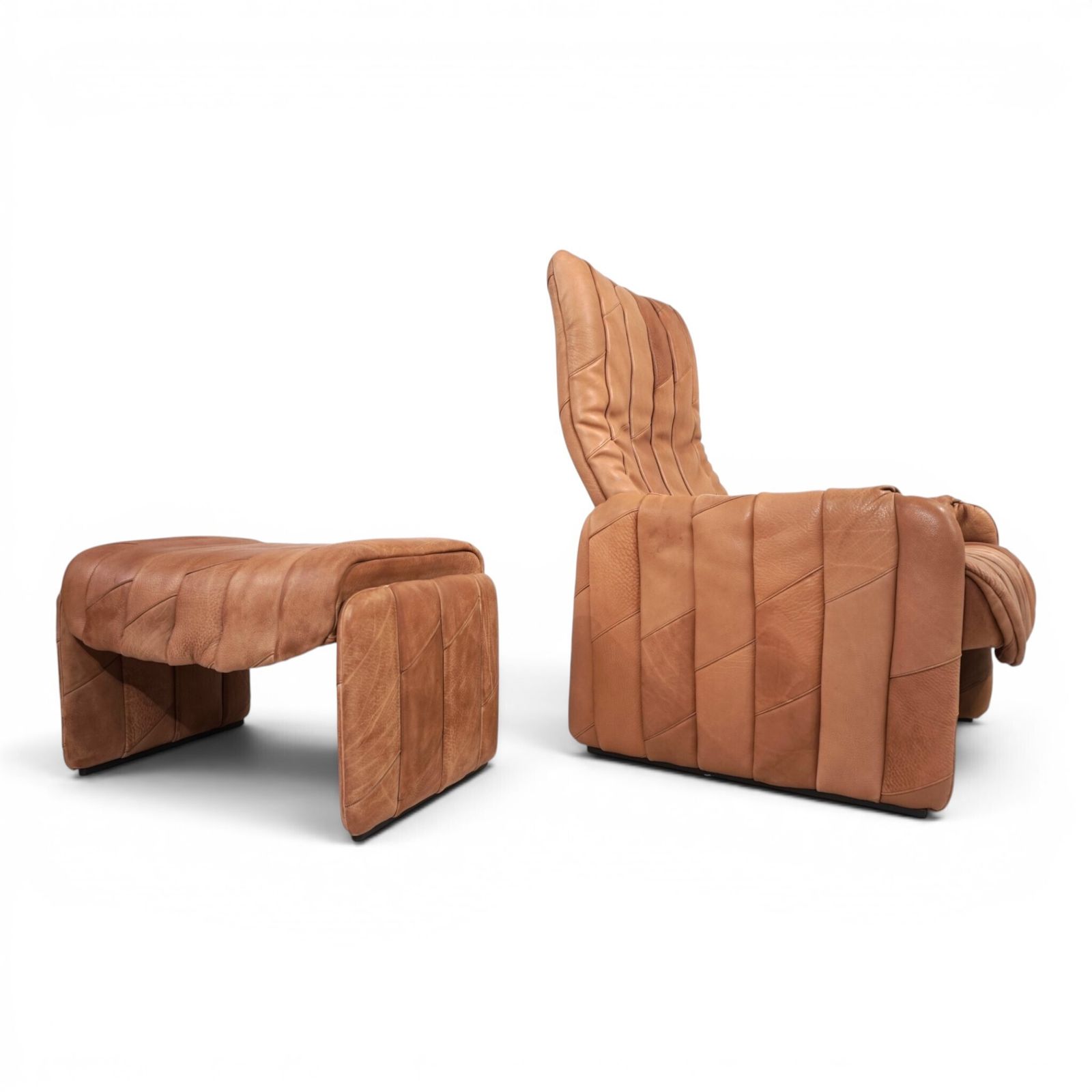 photo furniture De Sede Ds 50 Buffalo Leather Patchwork Lounge Chair, 1970