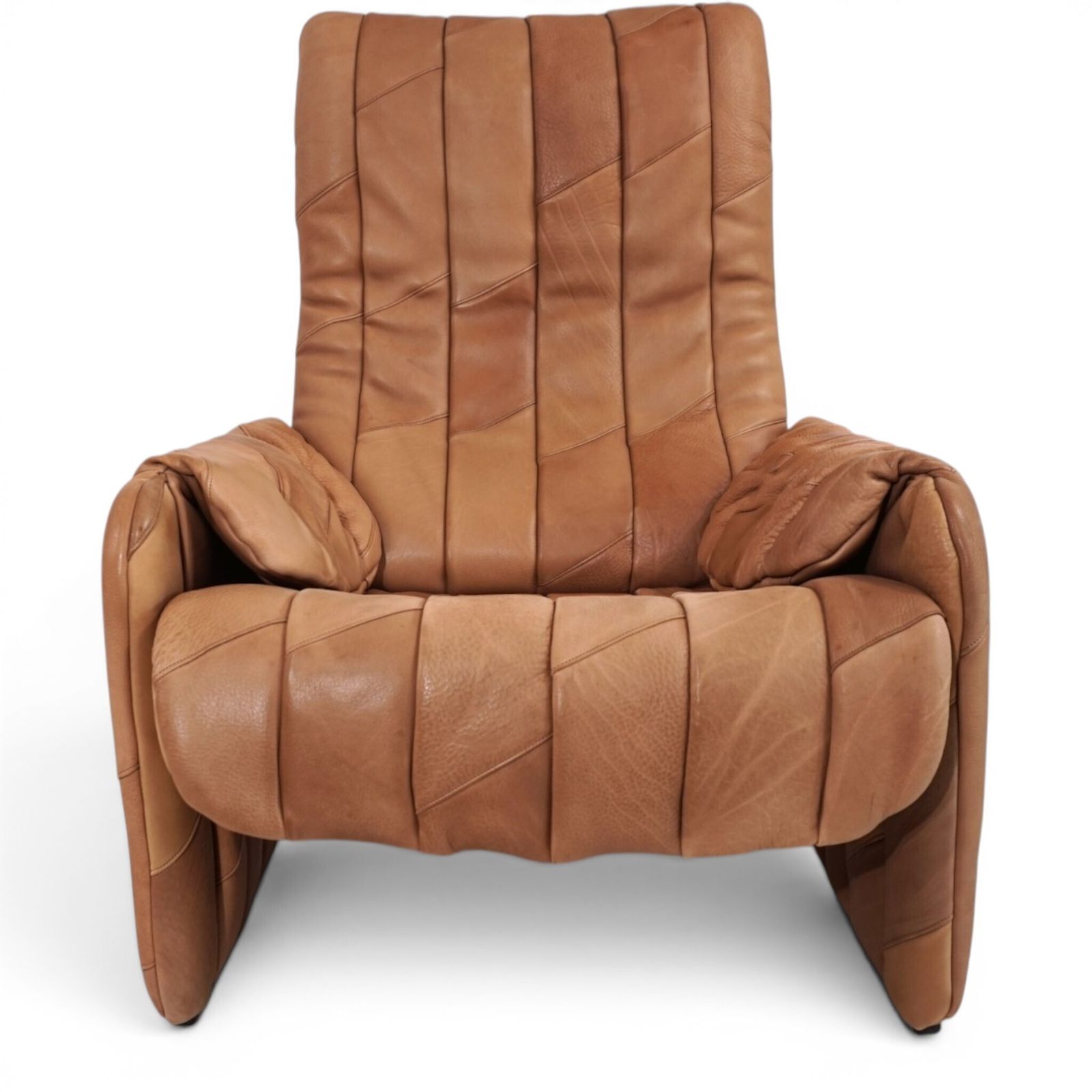 Furniture De Sede Ds 50 Buffalo Leather Patchwork Lounge Chair, 1970 photo