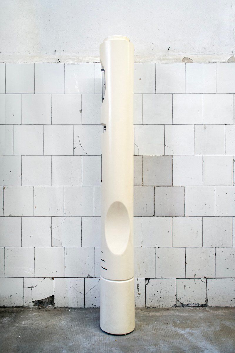 Column Clock, Calendar And Thermometer From Turati, 1970s photo furniture