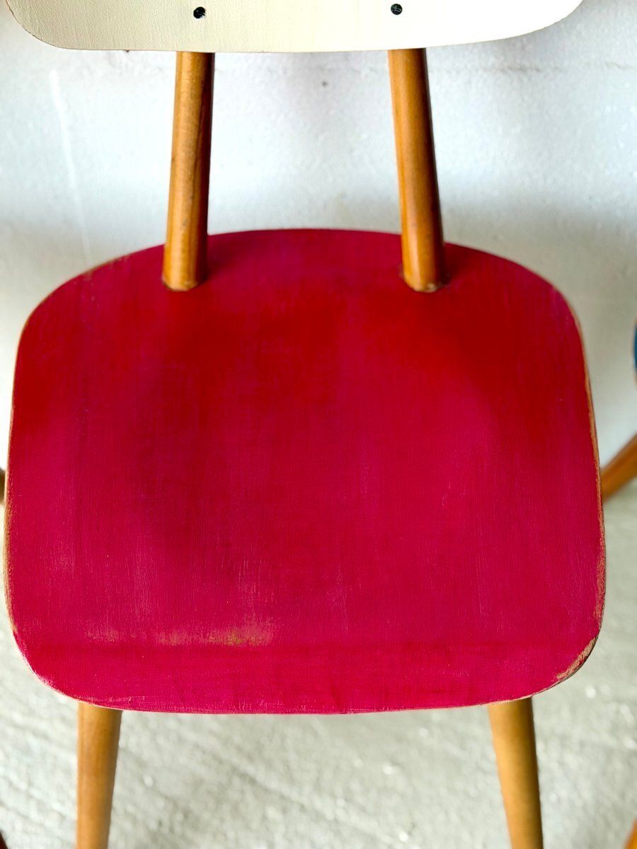 Meubels Bistrostoelen van Ton, 1960, set van 4 photo