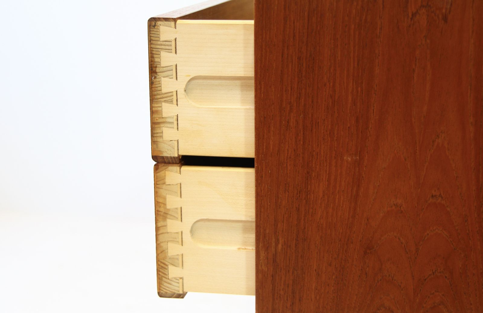 photo vinterior Kai Kristiansen Low Drawers In Teak Danish Mid Century Modern 1958