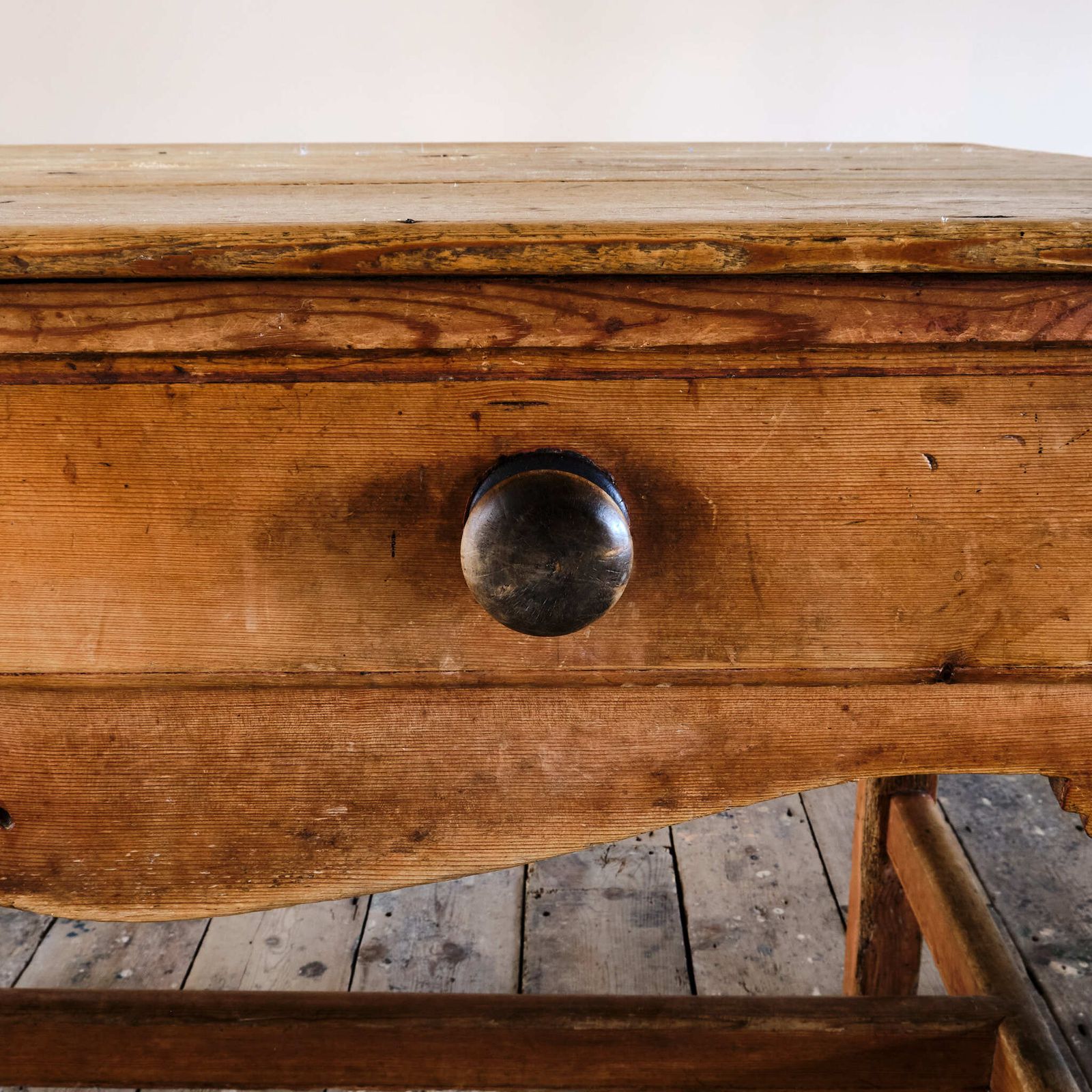 19th Century Pine Dairy Table photo for sale