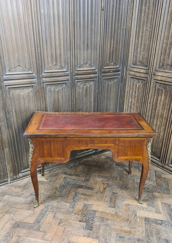 French Tulipwood Writing Desk, 1800s photo furniture
