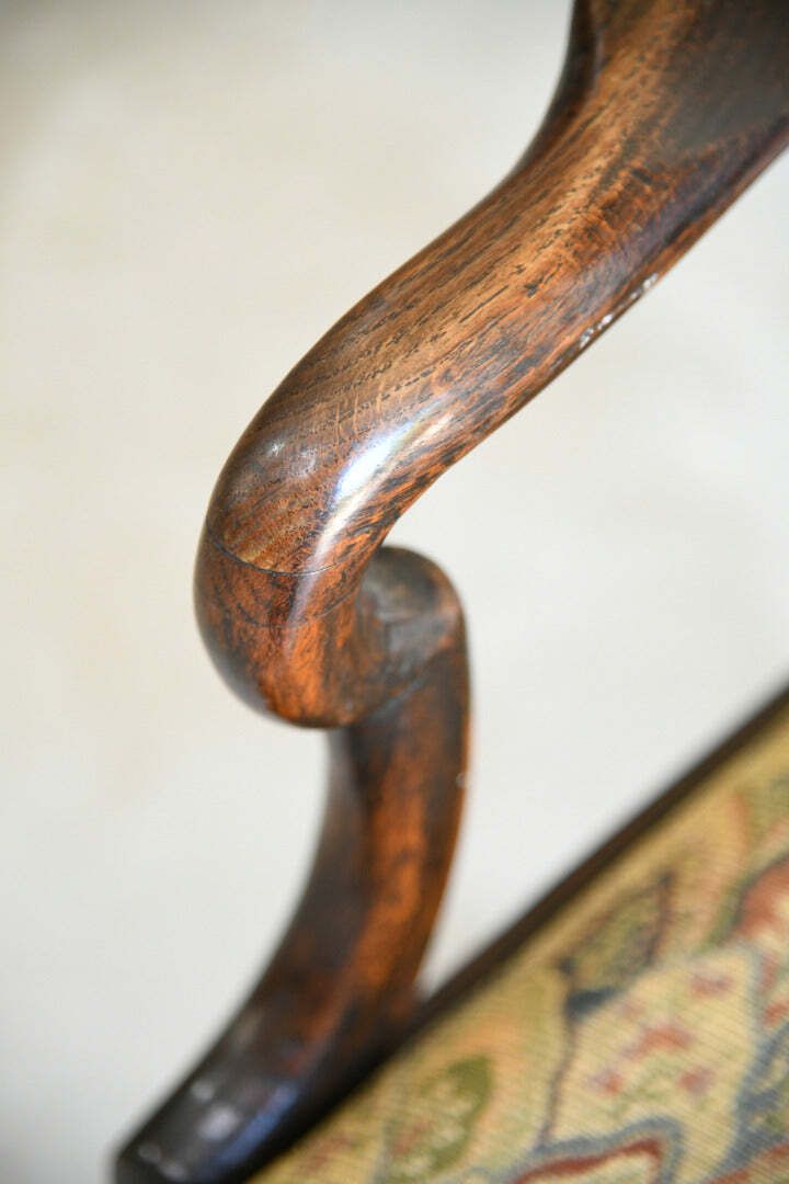 Georgian Style Oak Carver Chair photo buy