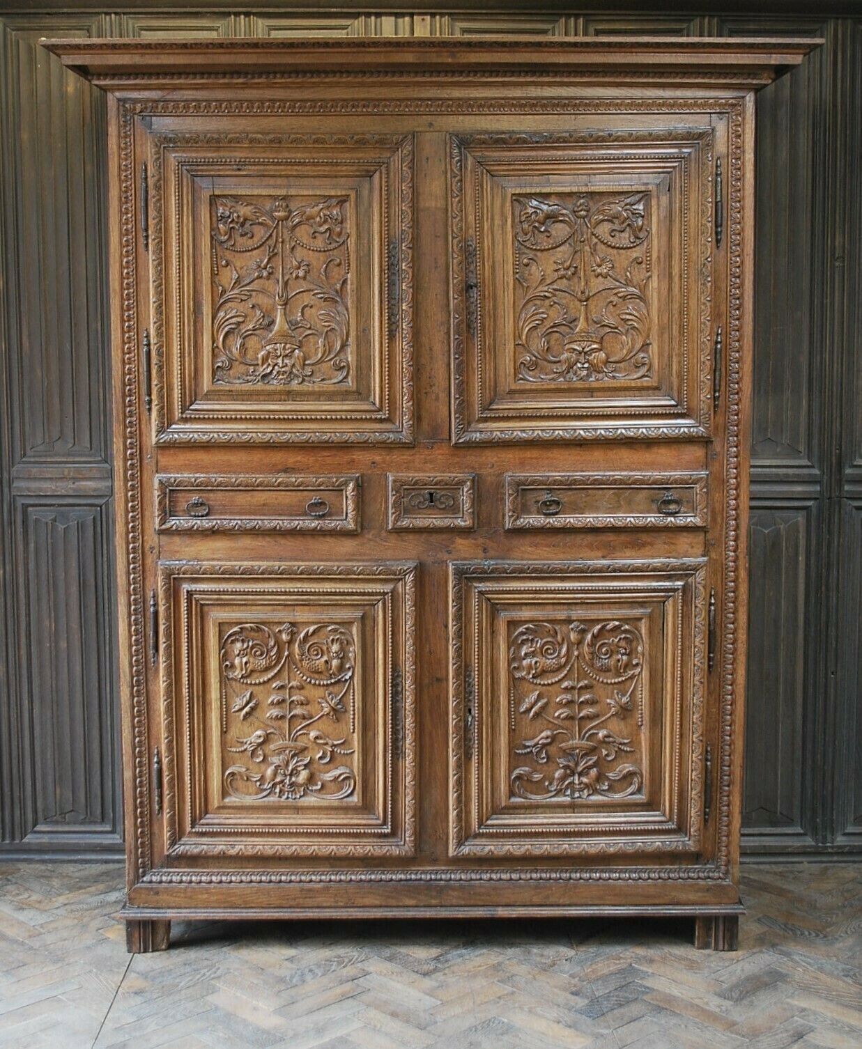 Antique French Housekeepers Cupboard