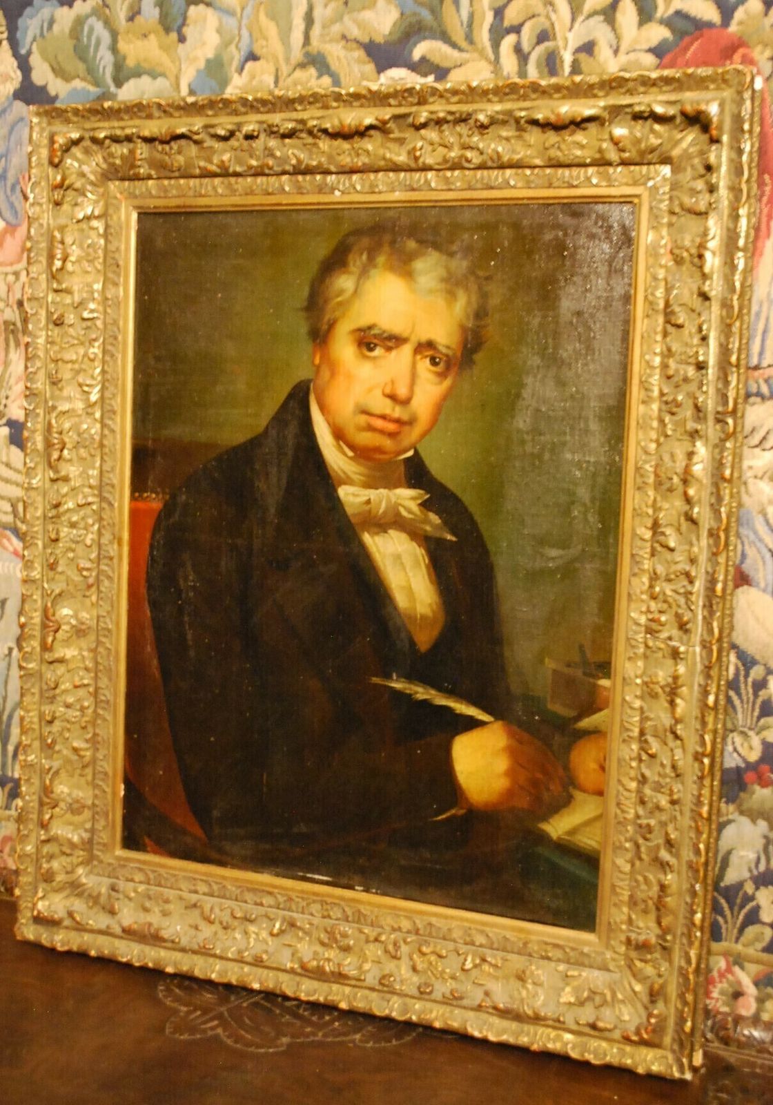 Oil Portrait, 1800s, Antique