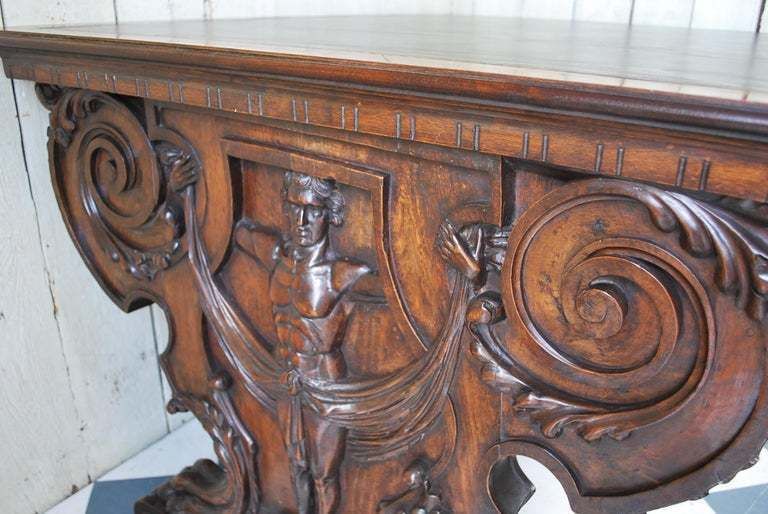 A Superb Decorative Italian Writing Desk photo Furniture