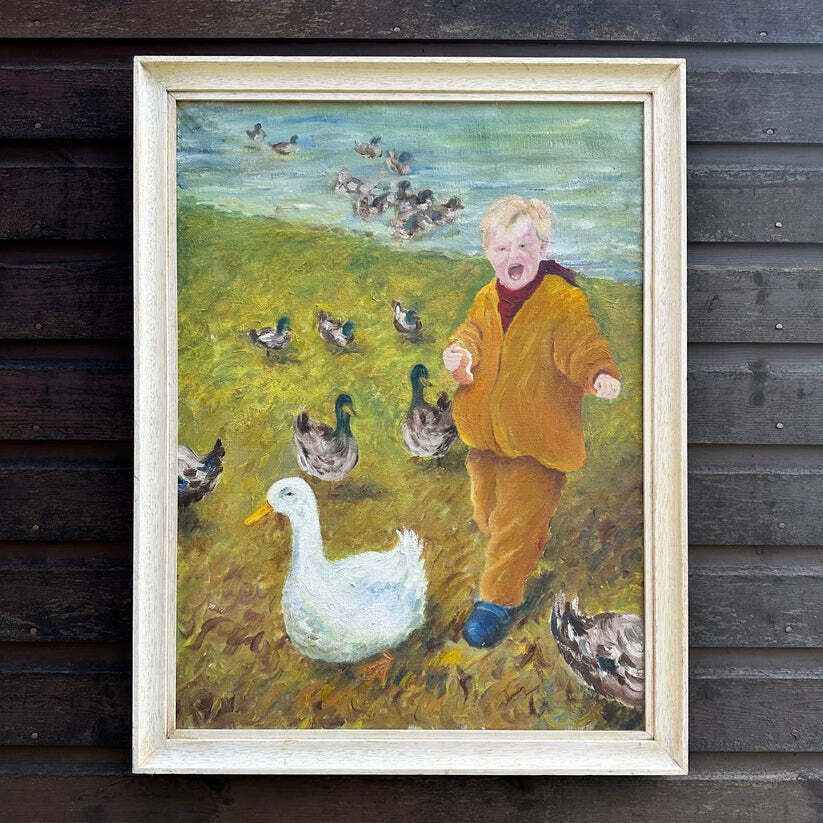 Duck  Duck Goose   Original Piece photo buy