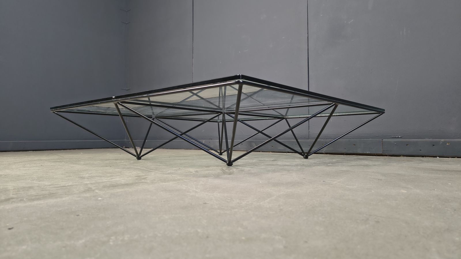 Large Minimal Alanda Coffee Table By Paolo Piva For B&B Italia, 1980s photo for sale